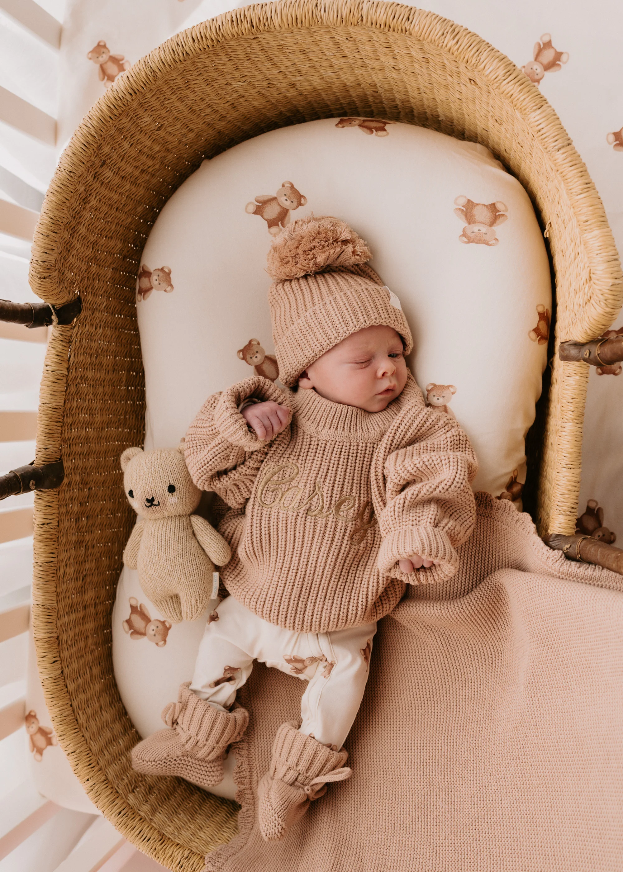 Bassinet Sheet | Teddies - Image 4
