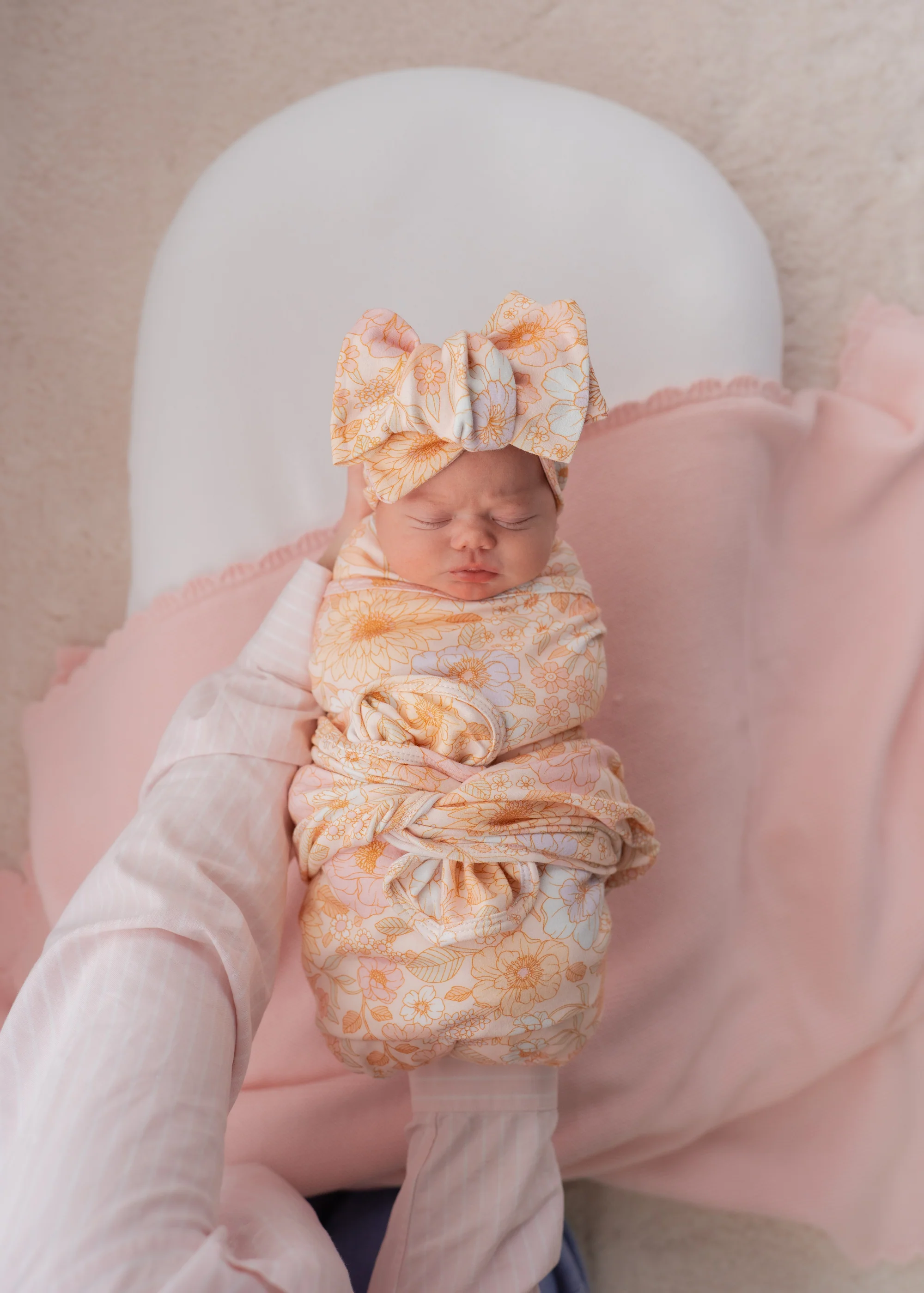 Swaddle Set | Pastel Bloom *MAY PRE-ORDER* - Image 3