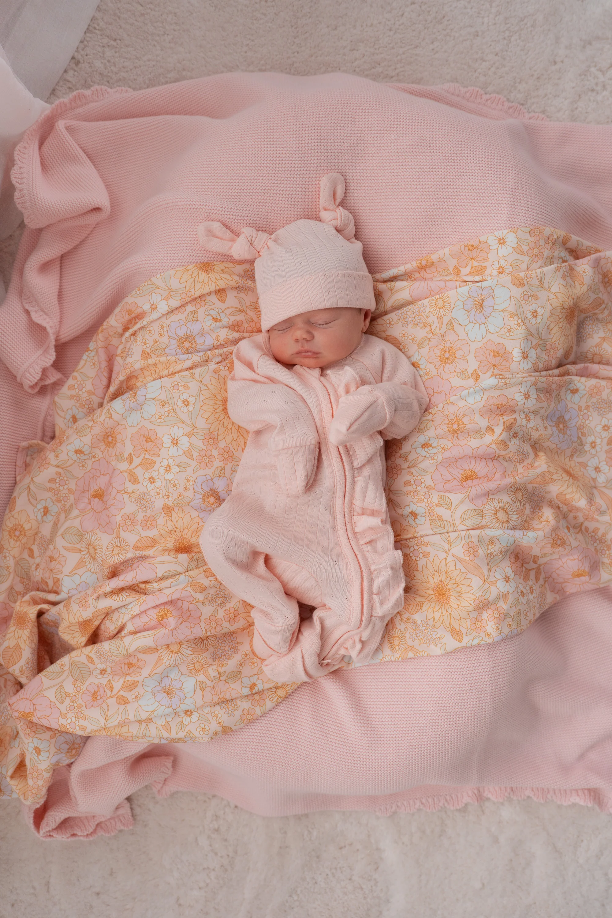 Swaddle Set | Pastel Bloom *MAY PRE-ORDER* - Image 5