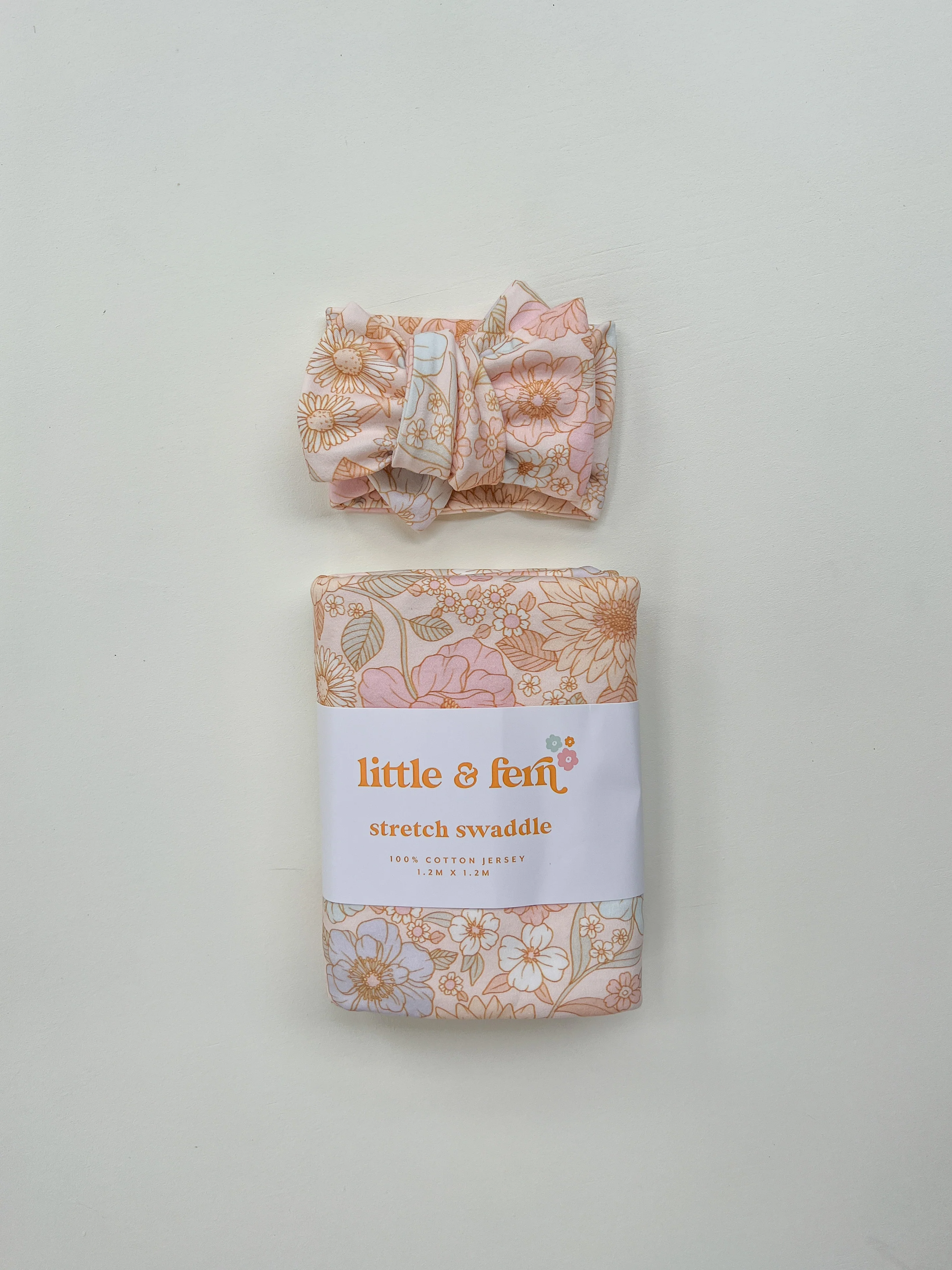 Swaddle Set | Pastel Bloom *MAY PRE-ORDER* - Image 7