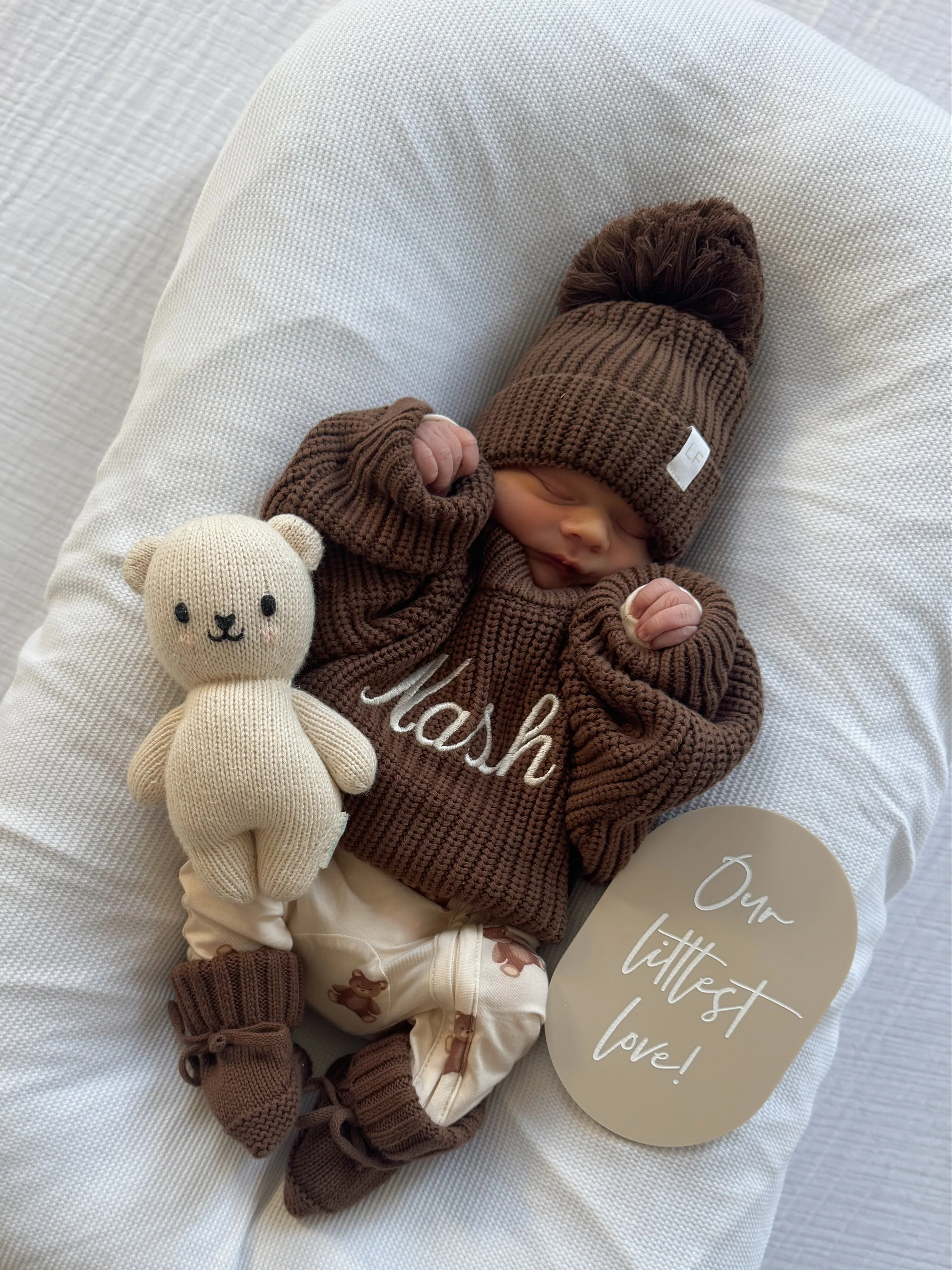 Chunky Knit Jumper | Chocolate *MAY PRE-ORDER*