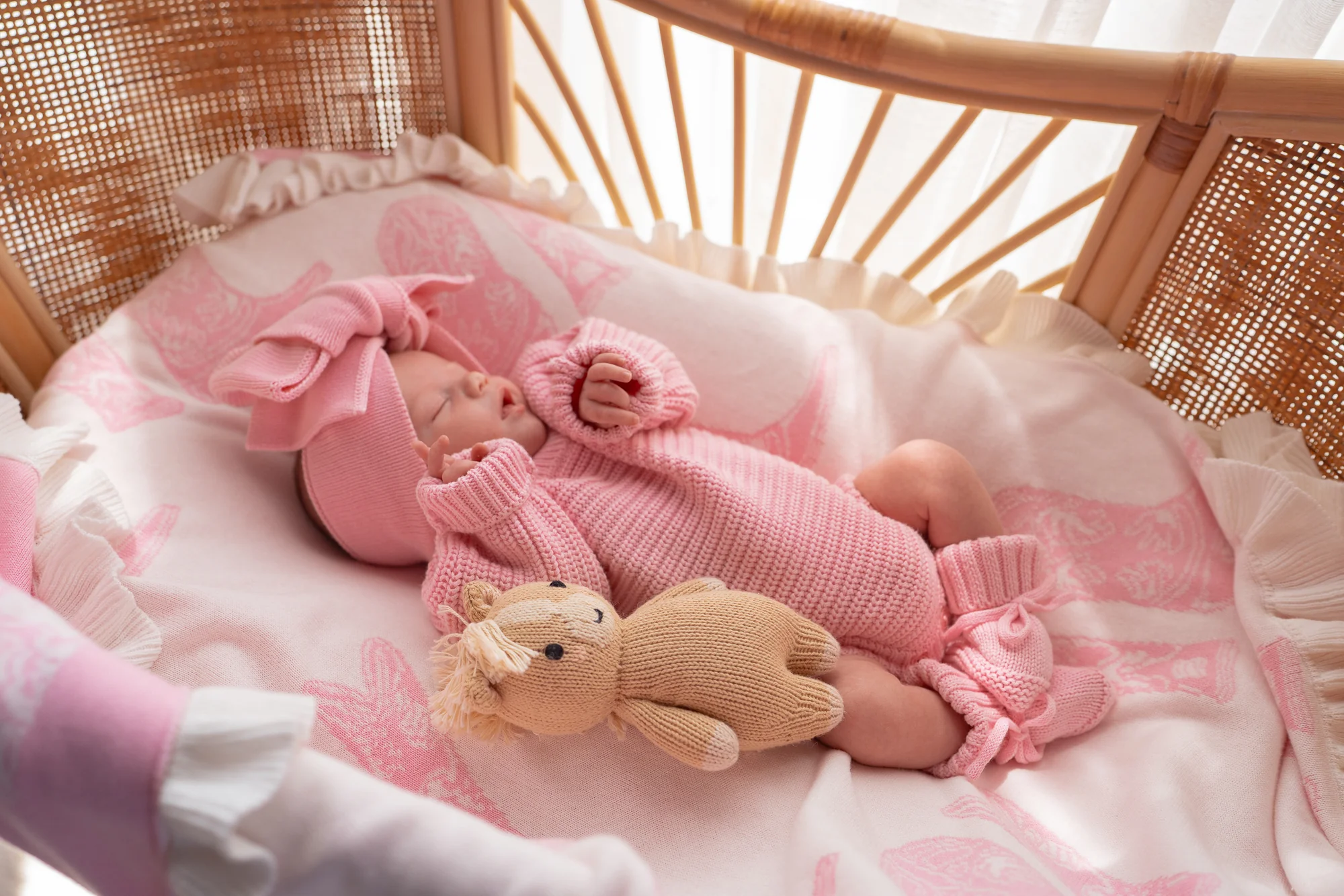 Chunky Knit Romper | Marshmallow - Image 3
