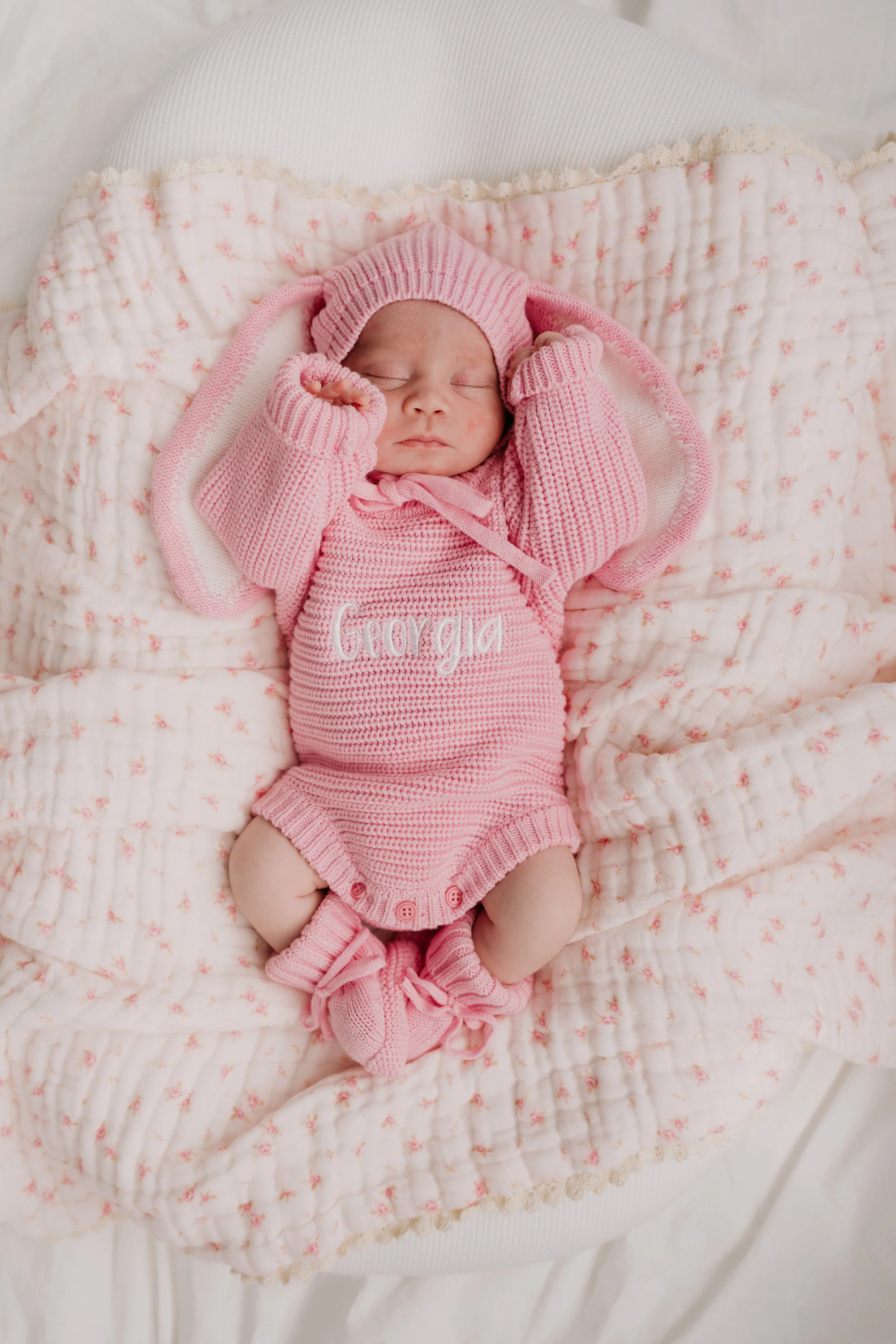 Chunky Knit Romper | Marshmallow - Image 6