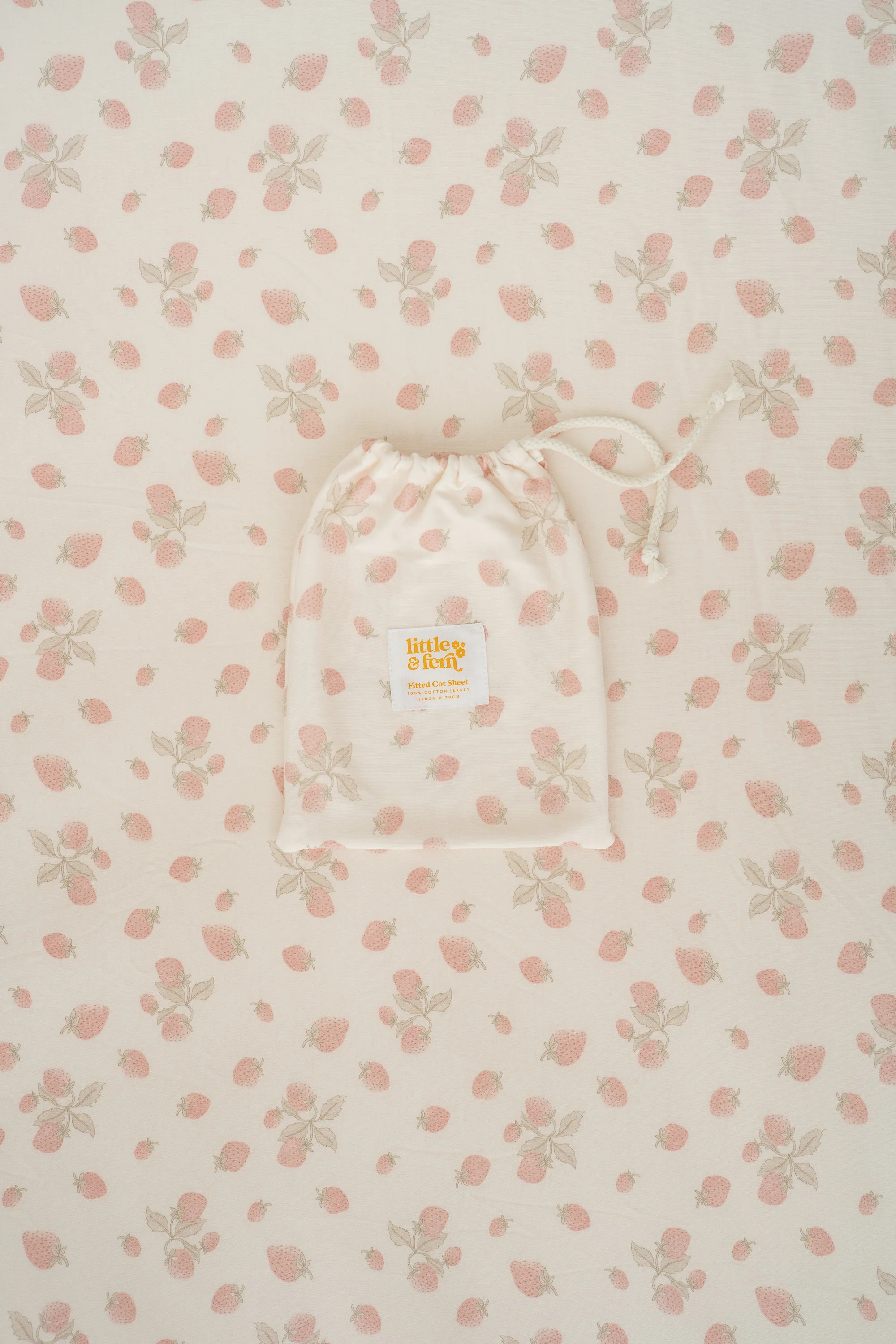 Cot Sheet | Strawberries