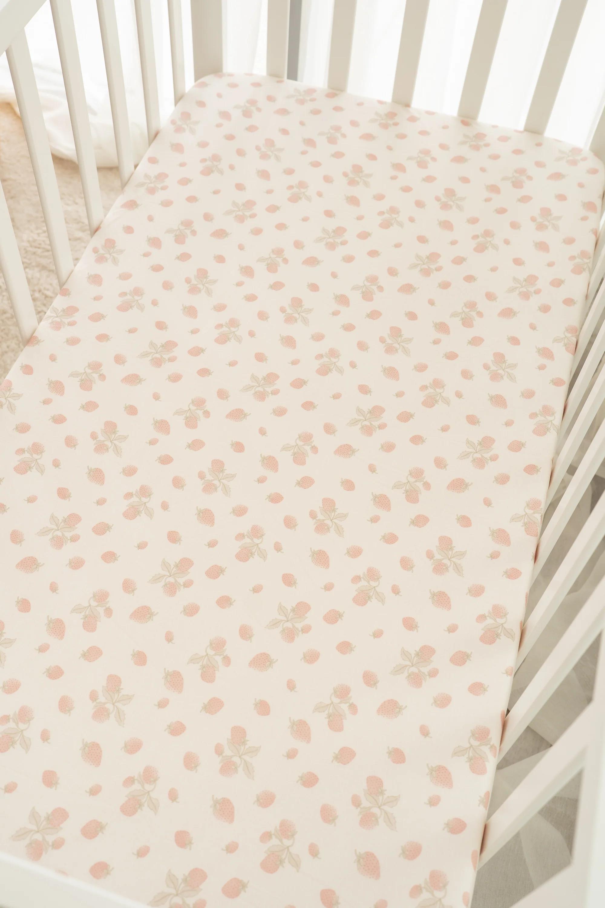 Cot Sheet | Strawberries - Image 3