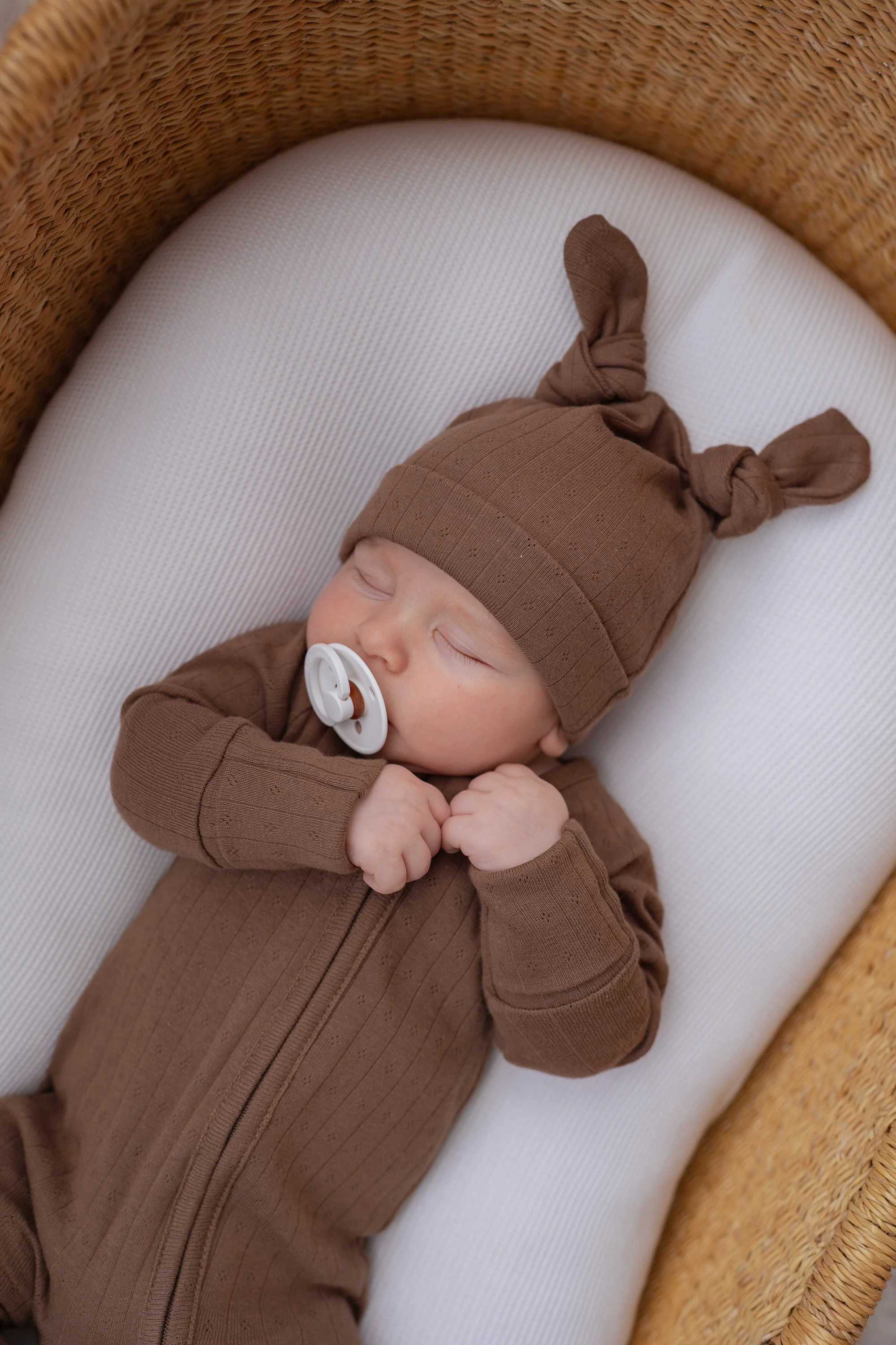 Essential Zip Romper | Chocolate - Image 6