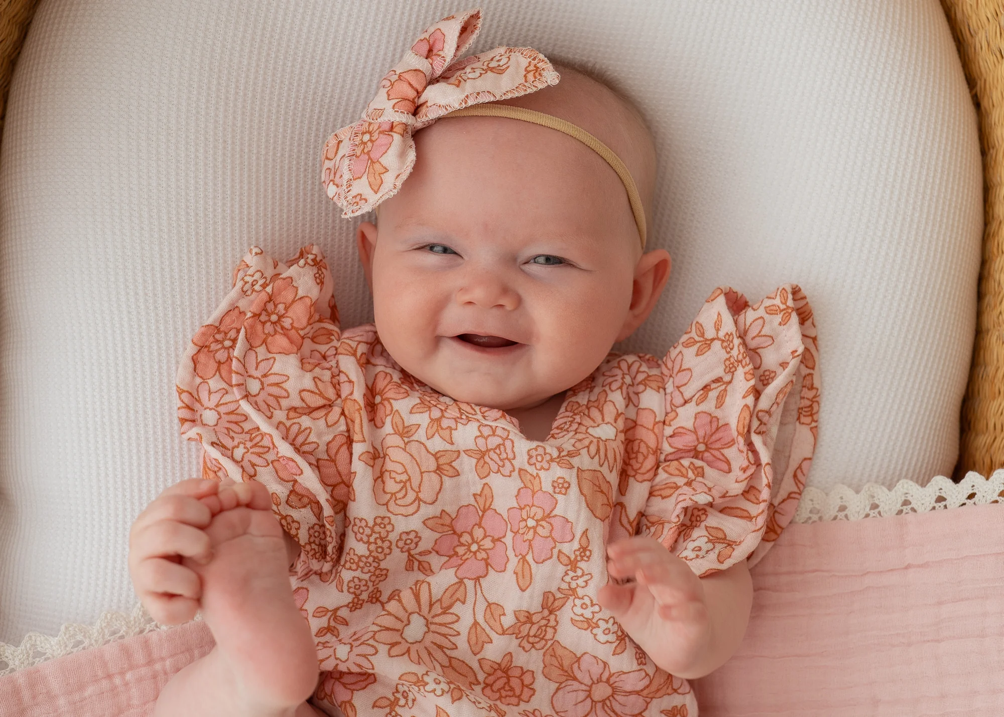Frill Muslin Romper | Blossom - Image 5