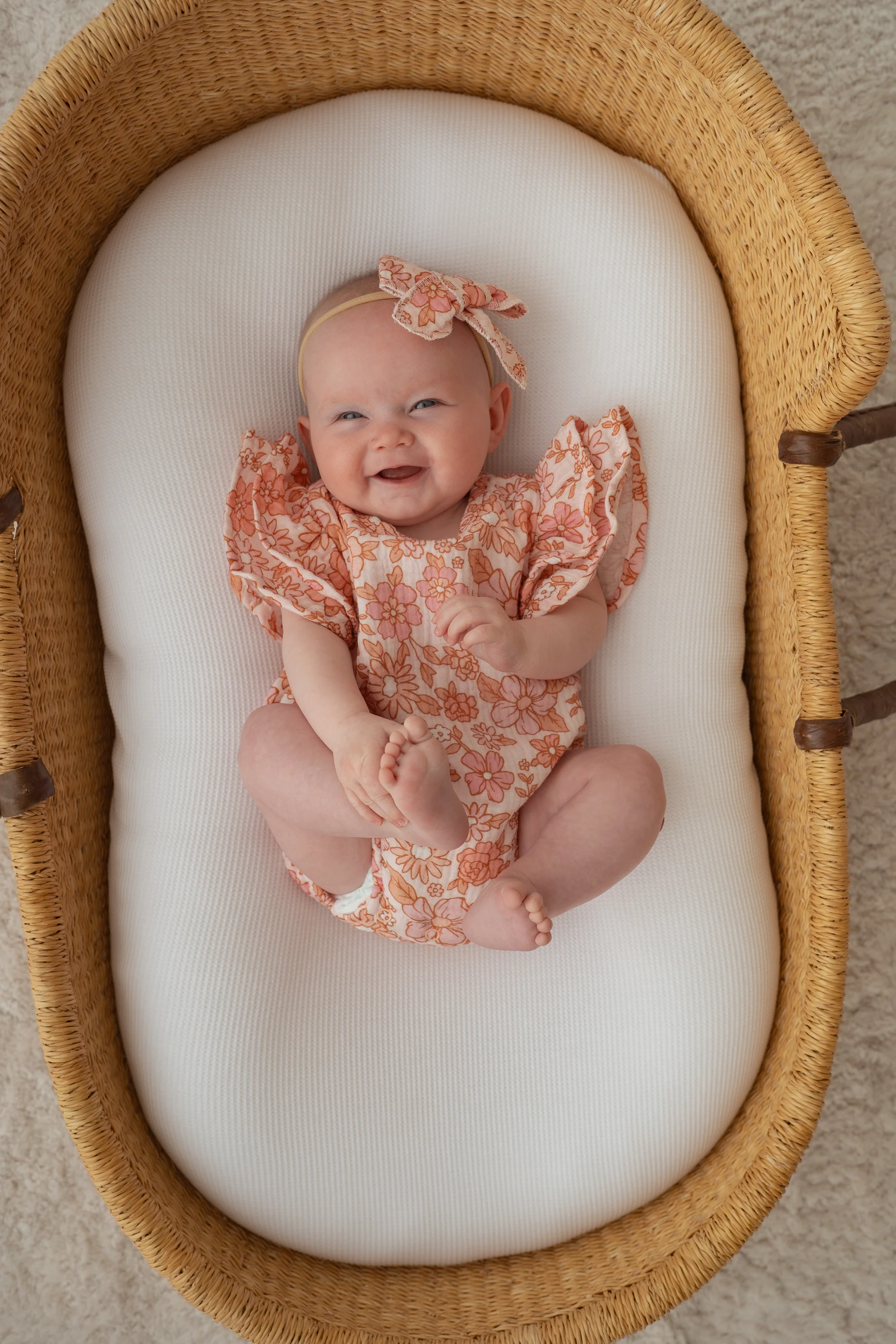 Frill Muslin Romper | Blossom - Image 6