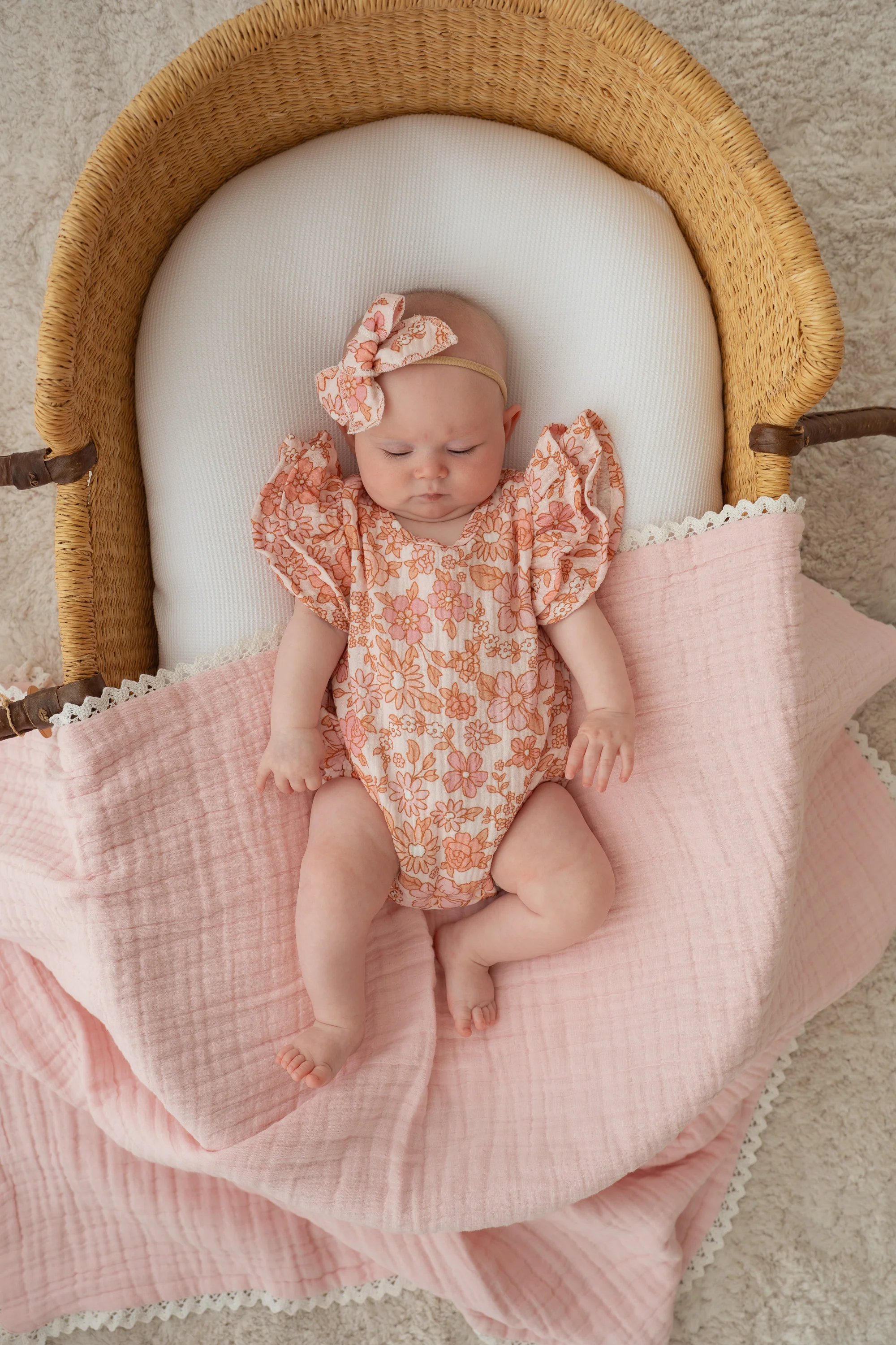 Frill Muslin Romper | Blossom - Image 7