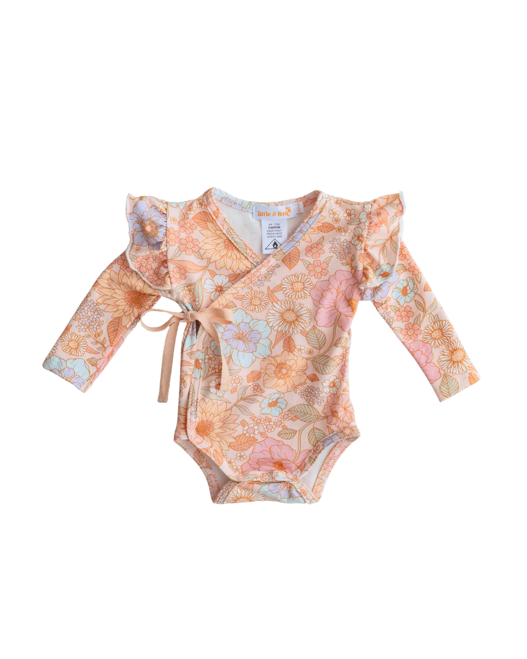 Kimono Onesie | Pastel Bloom - Image 2