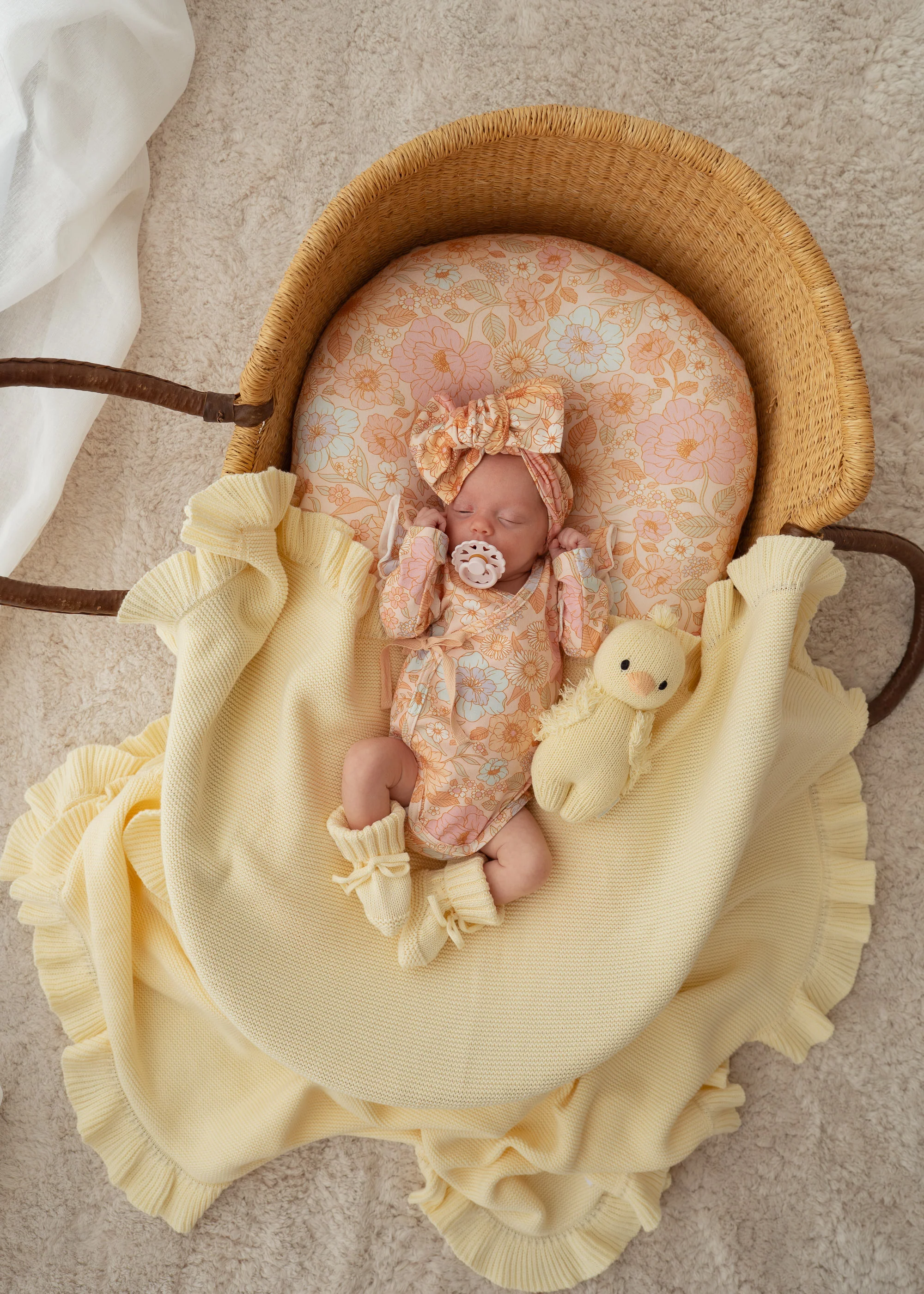 Kimono Onesie | Pastel Bloom - Image 3
