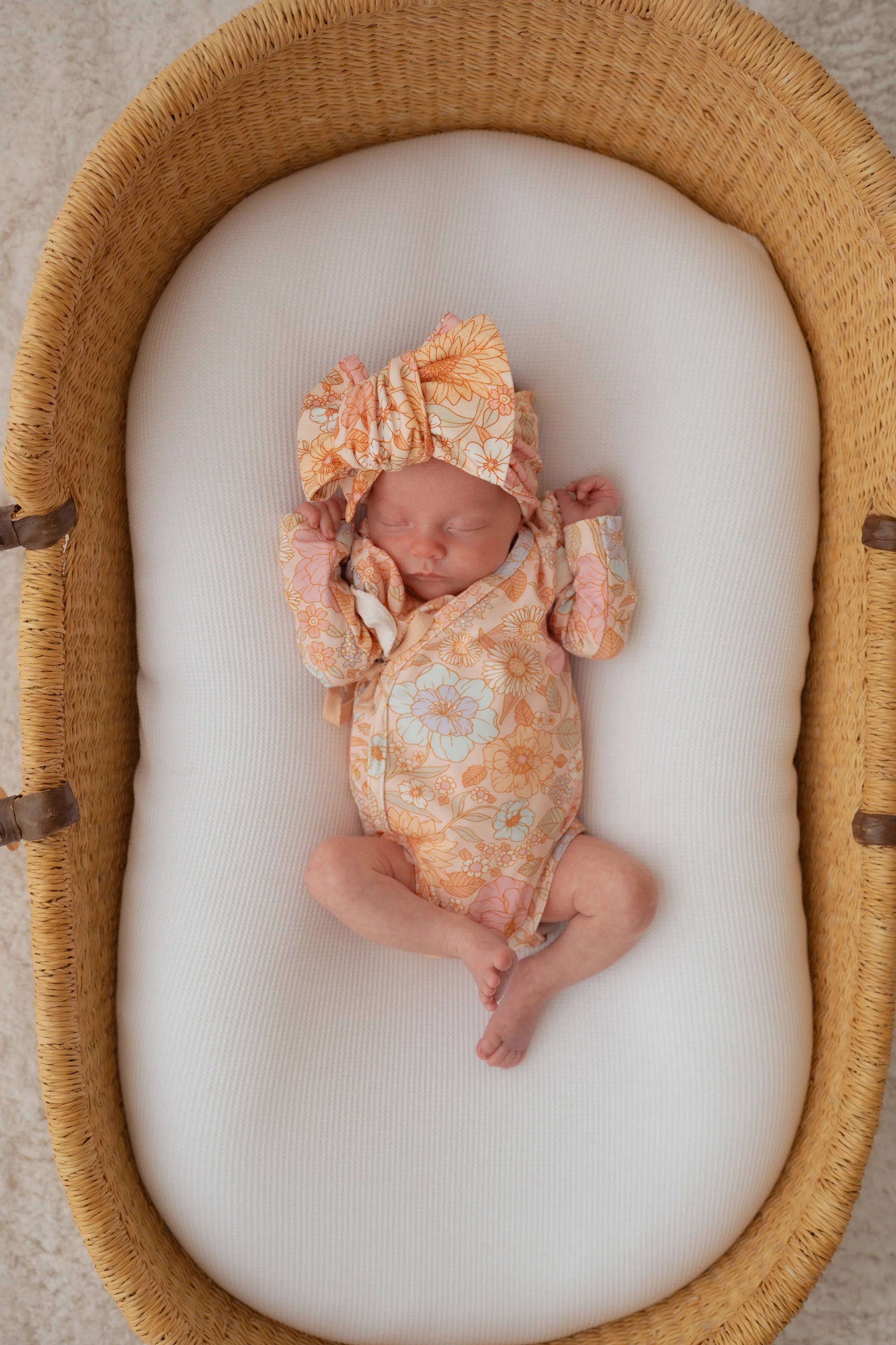 Kimono Onesie | Pastel Bloom - Image 4