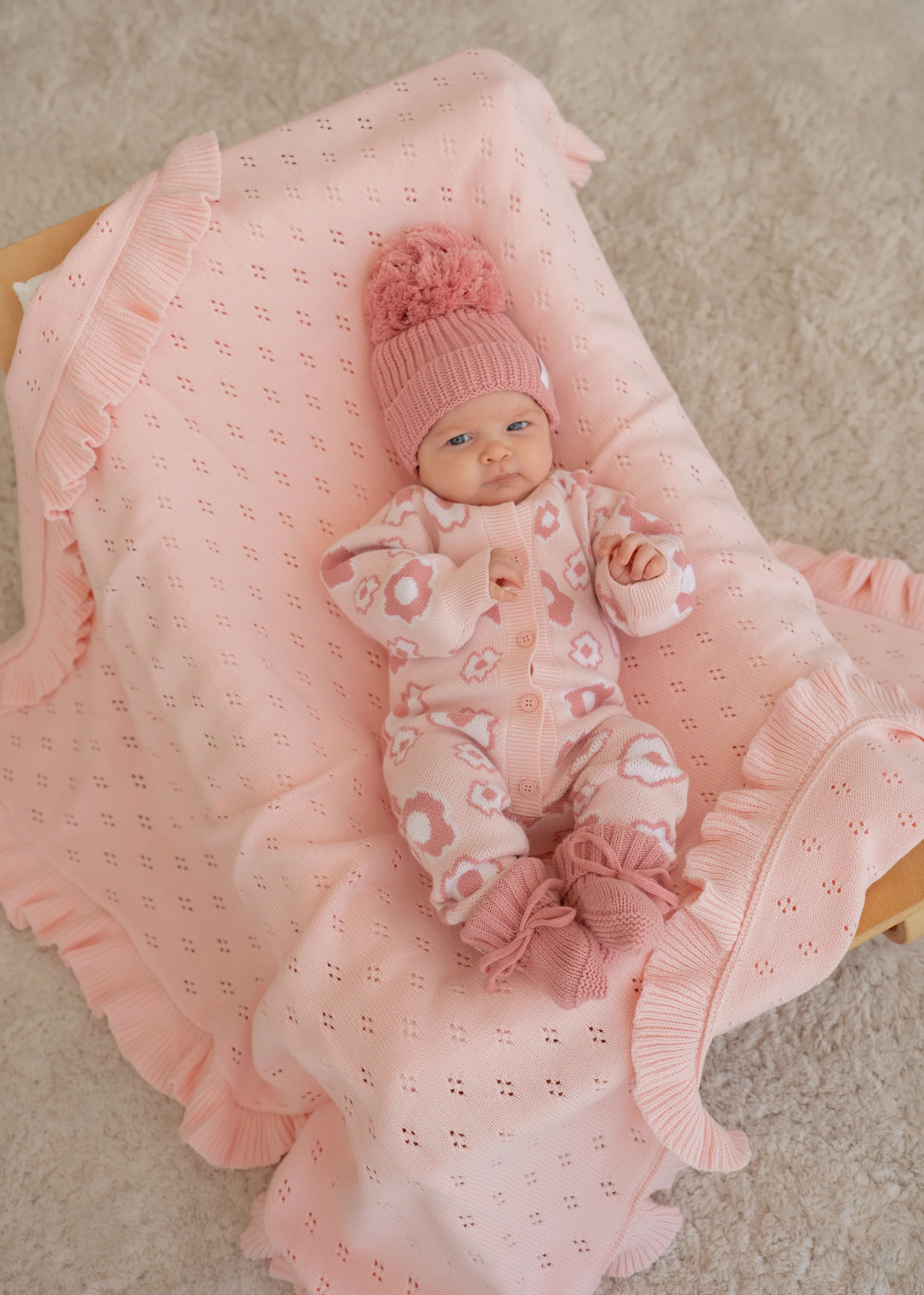 Knit Classic Romper | Penny Floral - Image 4
