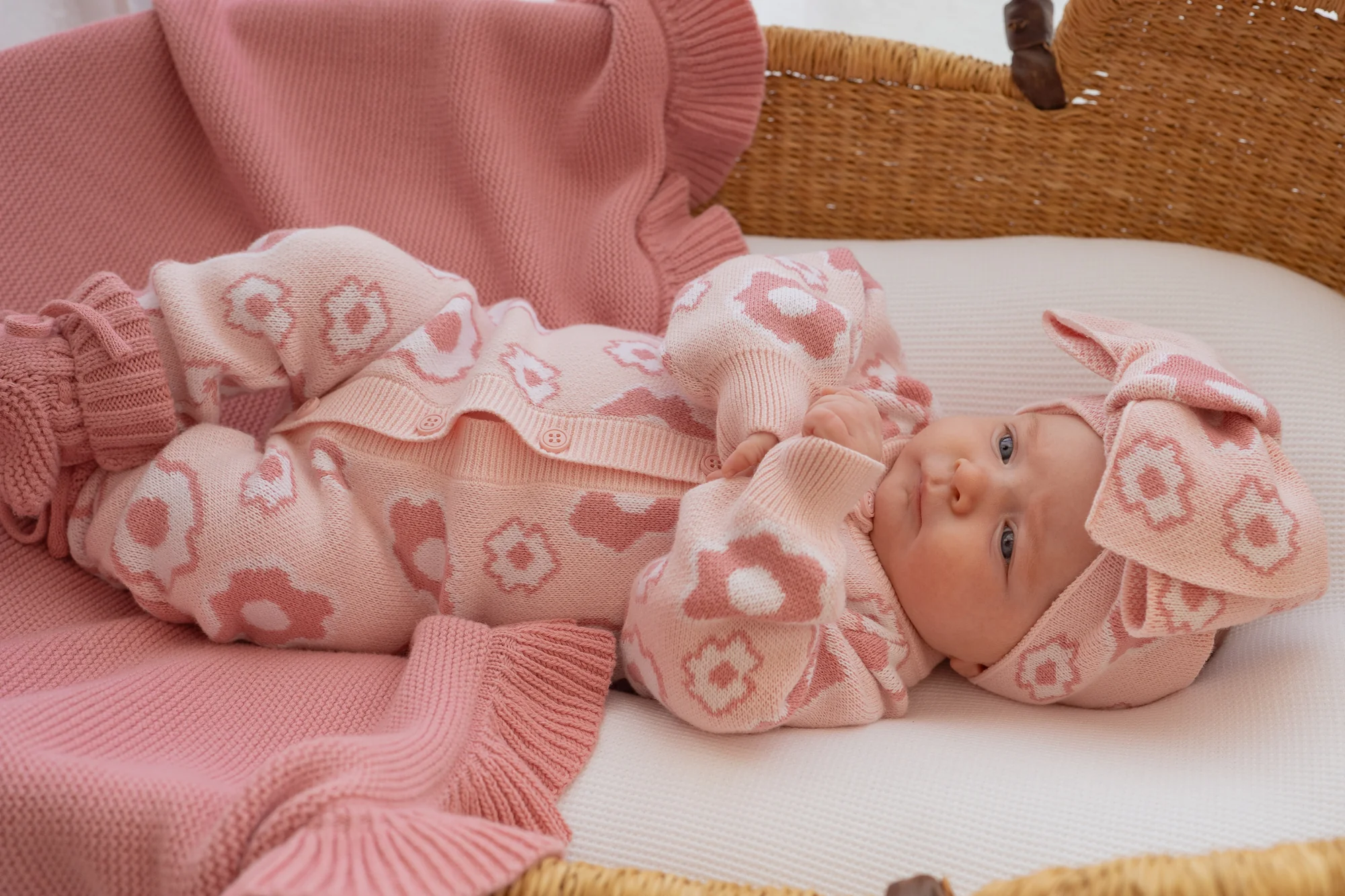 Knit Classic Romper | Penny Floral - Image 6