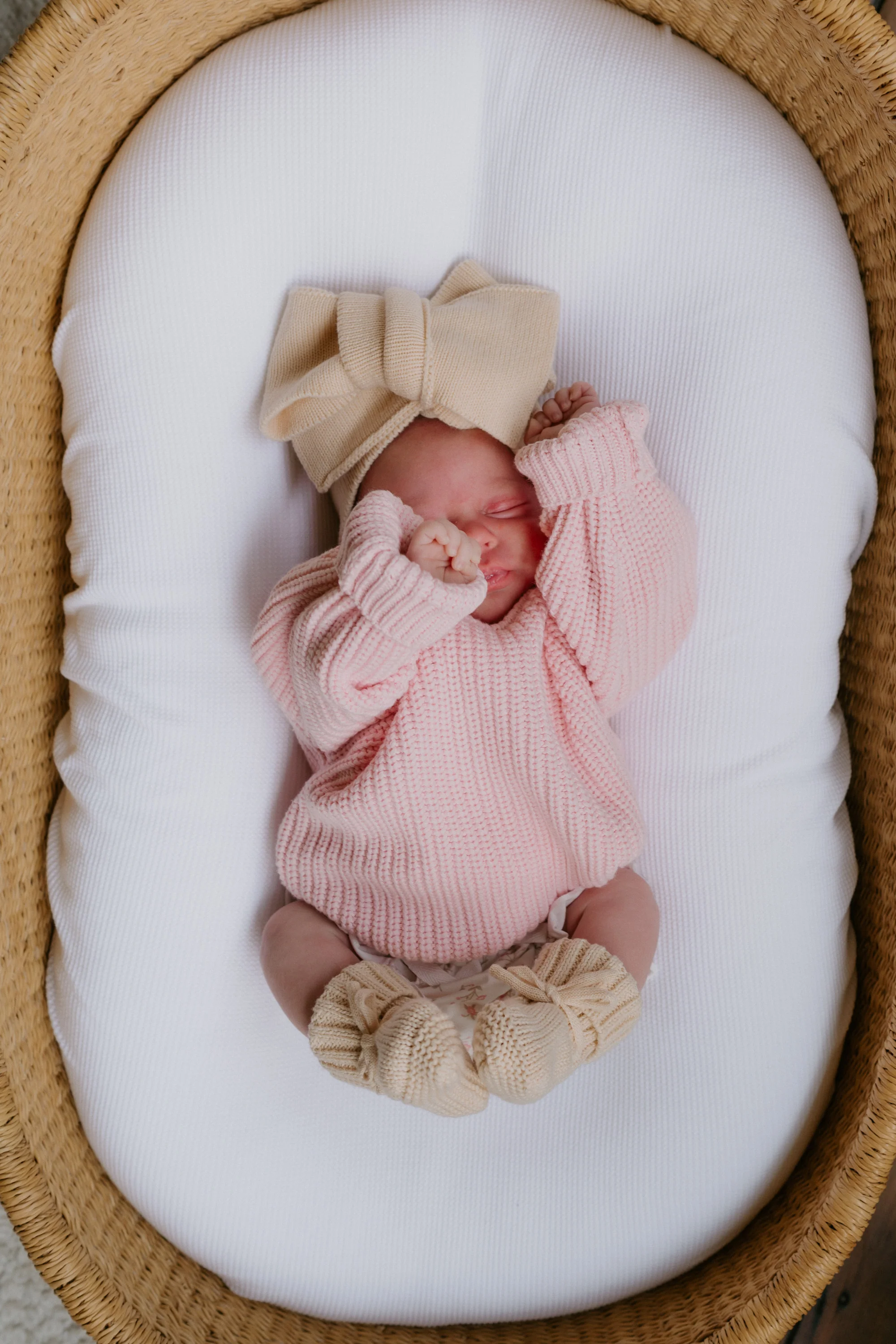 Chunky Knit Jumper | Baby Pink *MAY PRE-ORDER* - Image 6