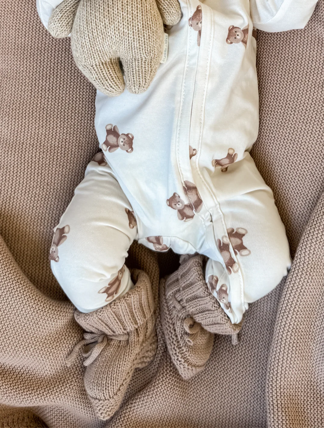 Knitted Booties | Teddy - Image 2