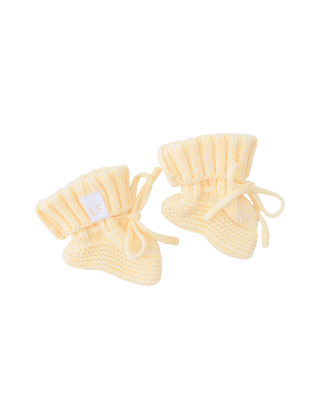 Knitted Booties | Lemon *PRE-ORDER* - Image 3
