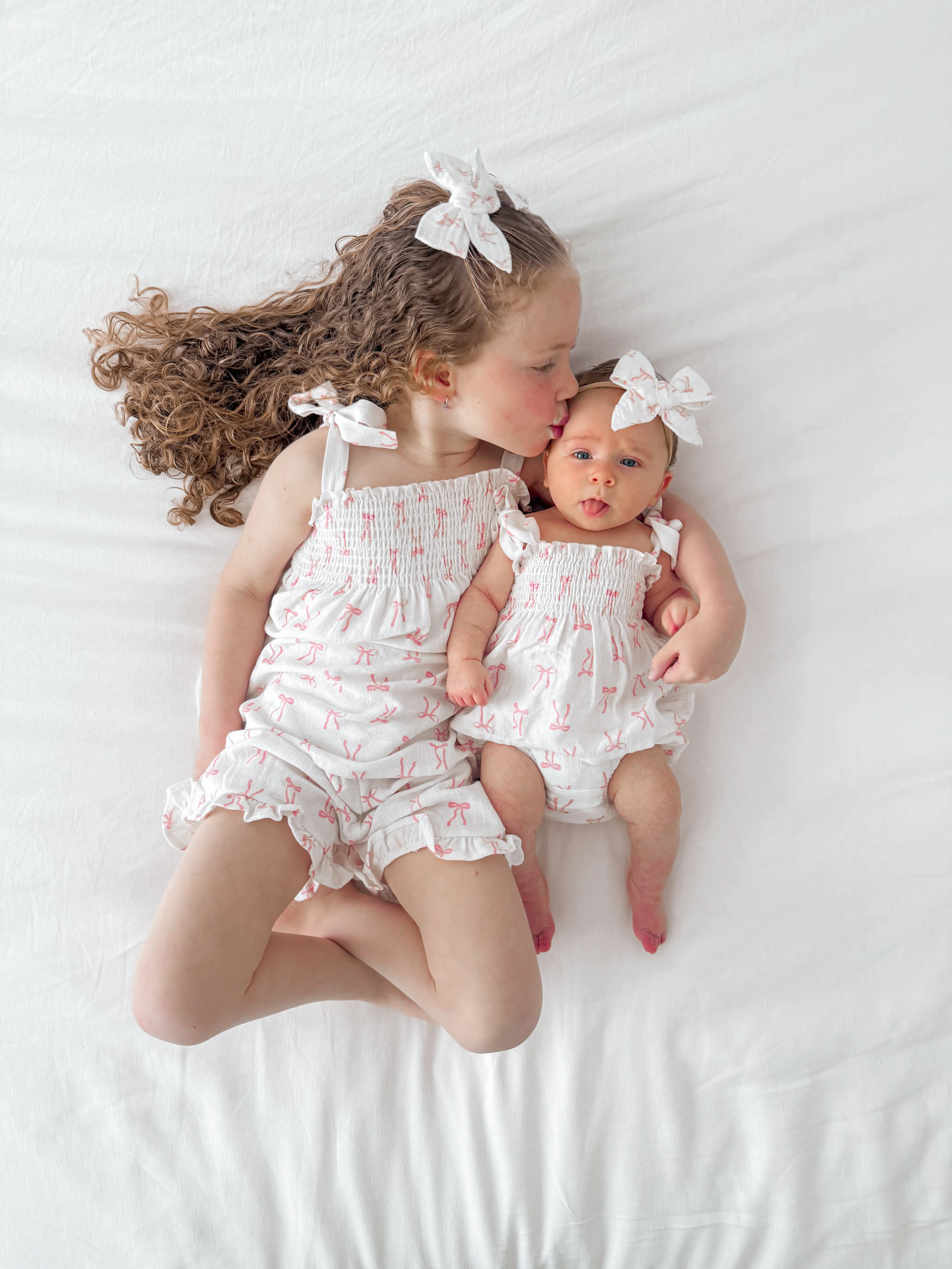 Short Set | Pink Bows - Image 11