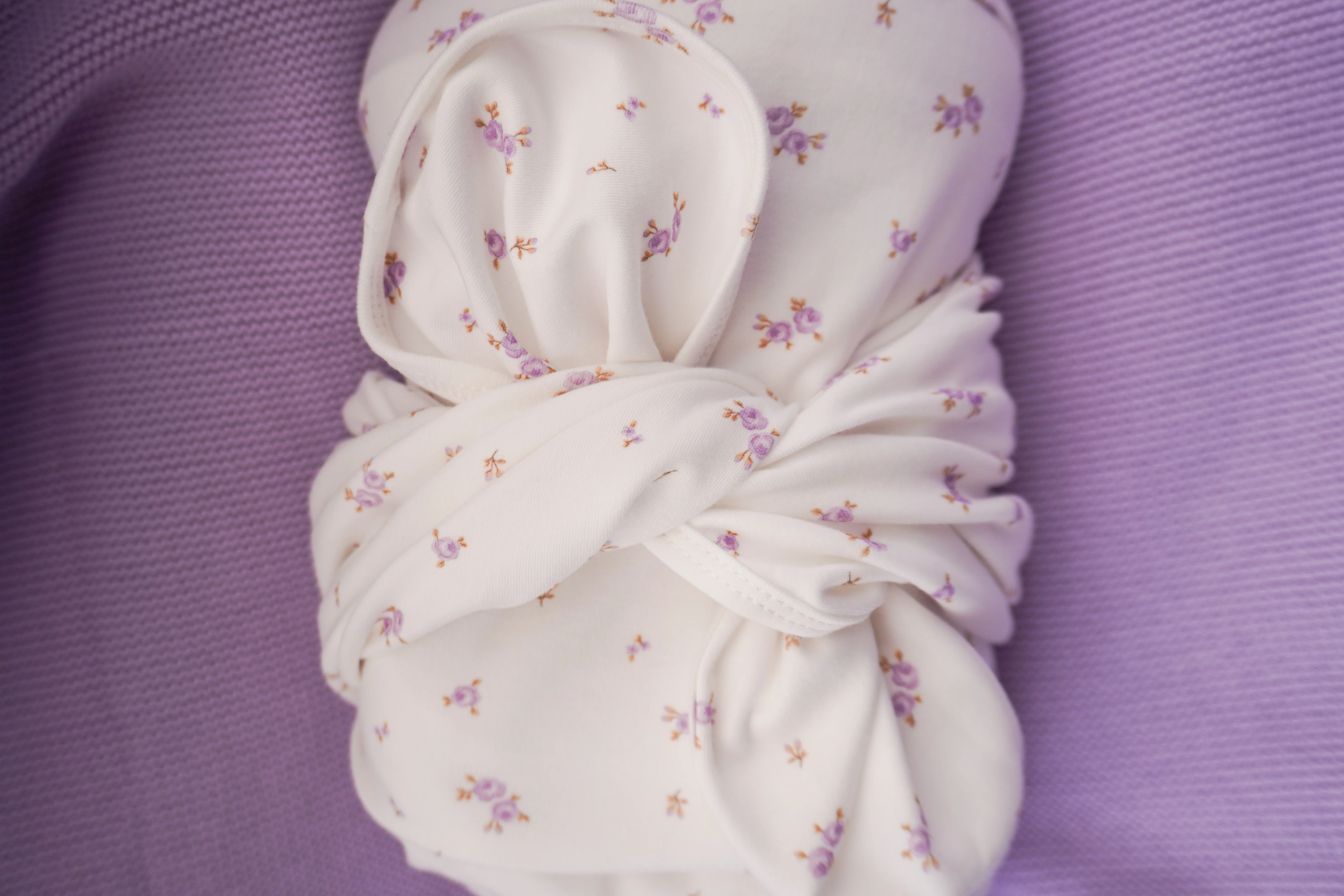 Swaddle Set | Lilac Meadow - Image 3