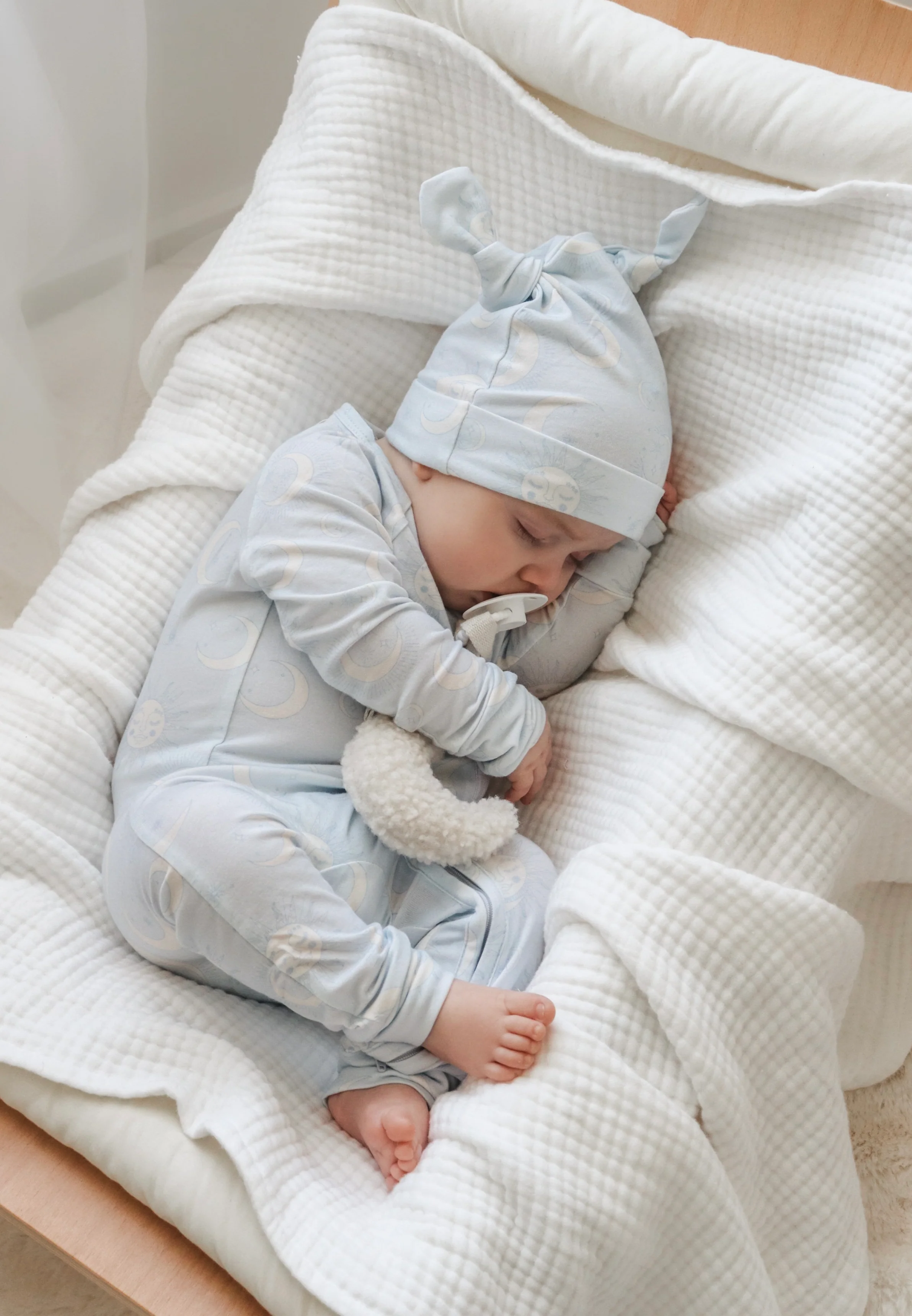 Zip Romper | Celestial Blue - Image 3