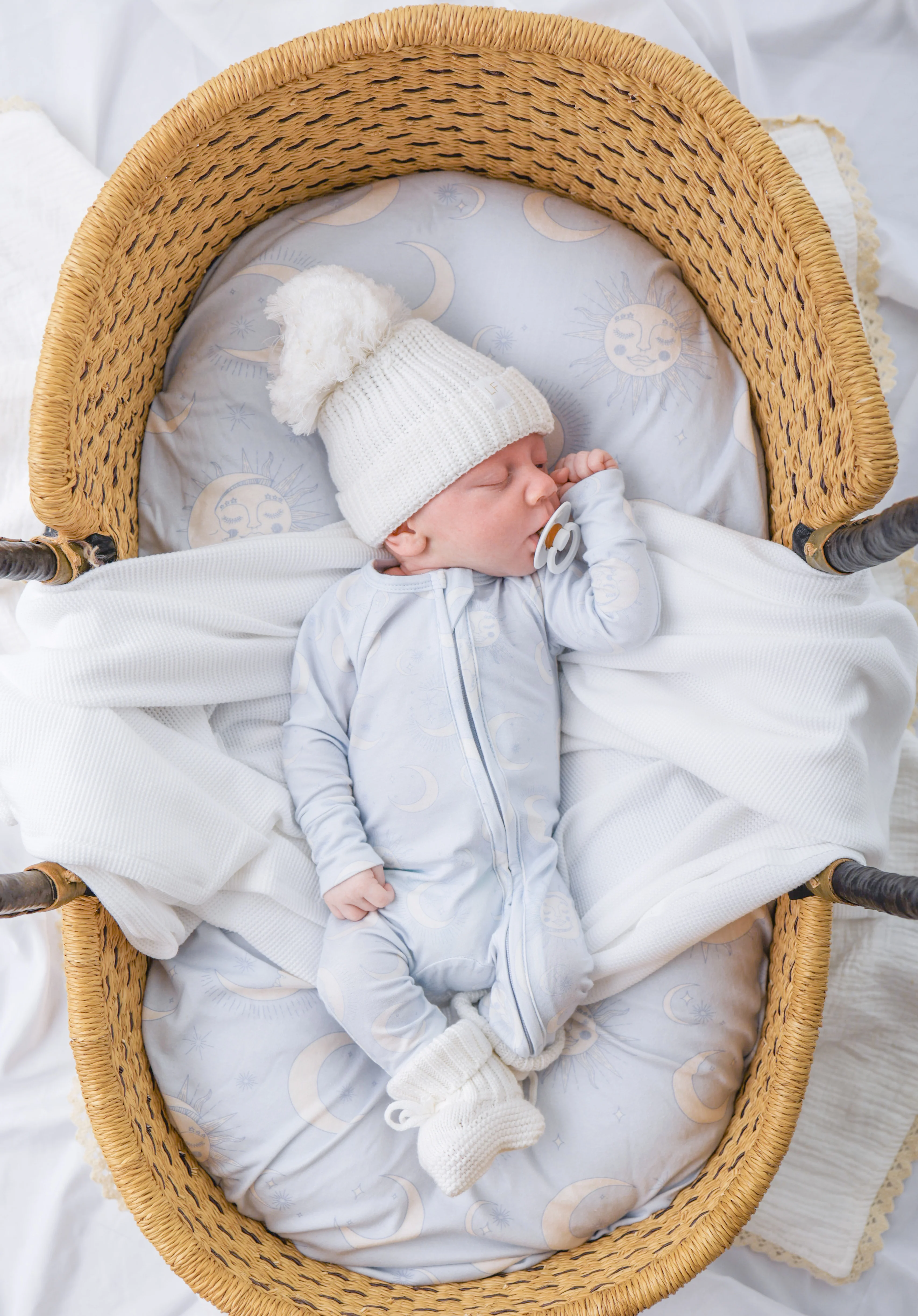Zip Romper | Celestial Blue - Image 7