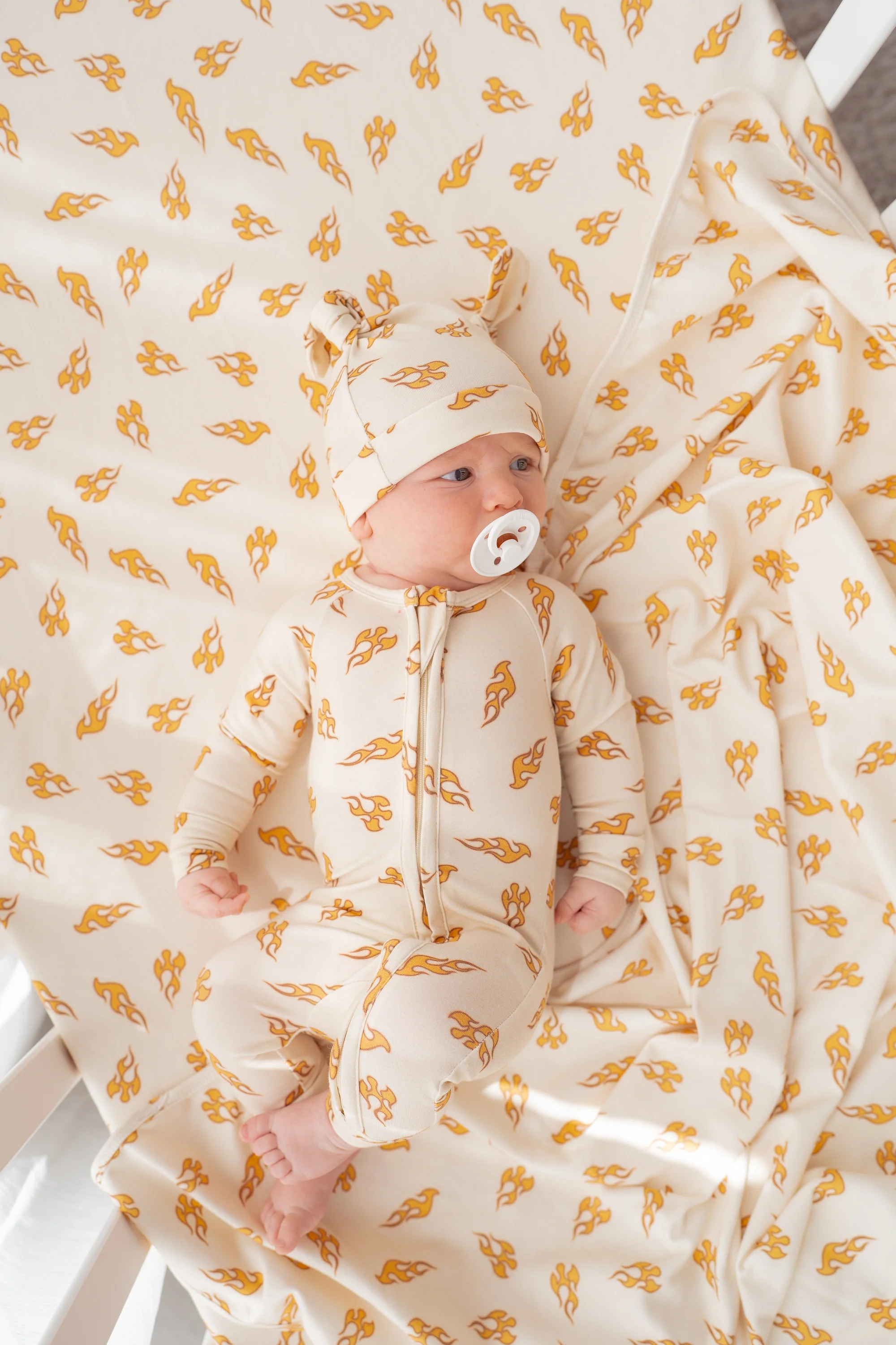 Zip Romper | Flames - Image 6